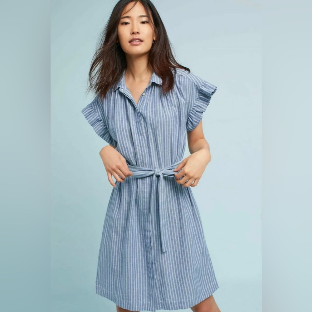 Anthropologie striped dress